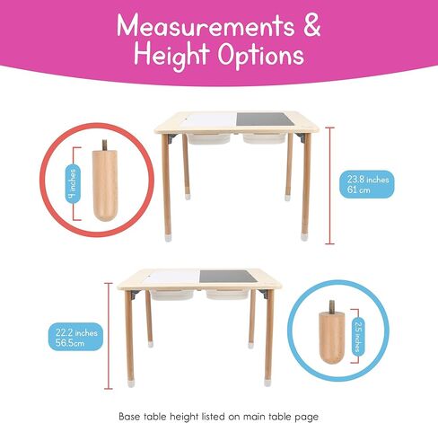 7 Days of Play Leg Extenders Sensory Play Activity Table in Saudi Arabia