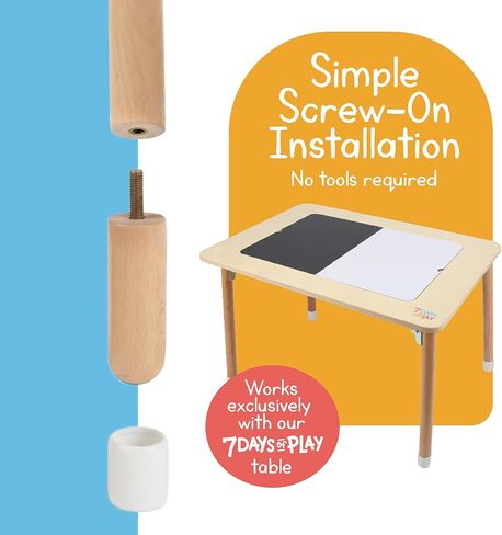 7 Days of Play Leg Extenders Sensory Play Activity Table in Saudi Arabia