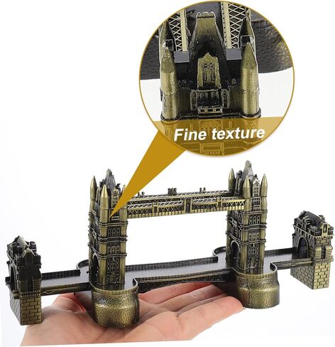 Realistic London Bridge Model Desktop Decoration Architectural Sculpture World Decor in Saudi Arabia