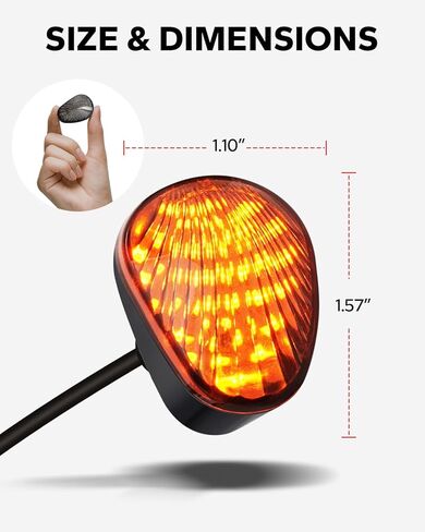 Amazicha دراجة نارية فلوش جبل بدوره إشارة، 2PCS 12V المدخن LED مؤشر ضوء الوامض صالح لياماها YZF R1 R3 R6 R6S Fazer FZ FZ1 FZ6 FZ6R FZ07 FZ8 FZ09 MT-07 MT-09 TMAX، العنبر in Kuwait