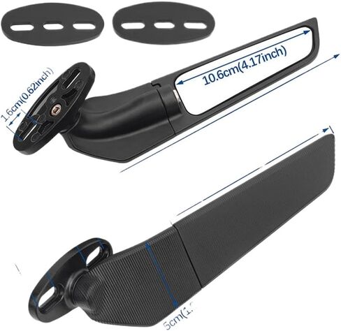 Motorcycle Wind Swivel Wing Rearview Side Mirror Compatible With CBR600F4i CBR929RR CBR954RR CBR1000RR CBR 600 F4i in Saudi Arabia