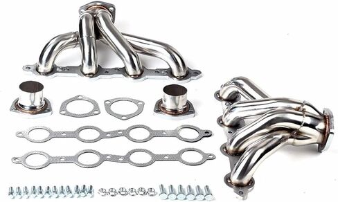 رؤوس العادم لسيارة Chevy LS LS1 LS2 LS3 LS6 LS7 / 4.8L، 5.3L، 5.7L، 6.0L، 6.2L، 1960 - 1970's Chevy El Camino/Monte Carlo & GMC Sprint رأس مشعب العادم in Kuwait