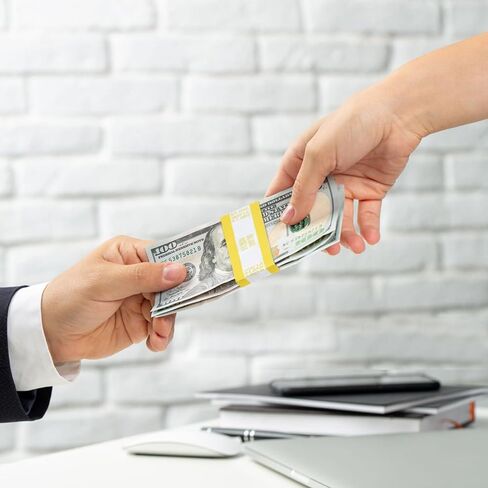 1000PCS Dollar Bands Money Straps – $1000 Yellow Currency Straps Bill Wrappers Money Bands to Organize Bills in ABA Standard Colors, Self-Adhesive for Cash Dollar Wraps Bundles, 7.5 x 1.15 Inches in Saudi Arabia
