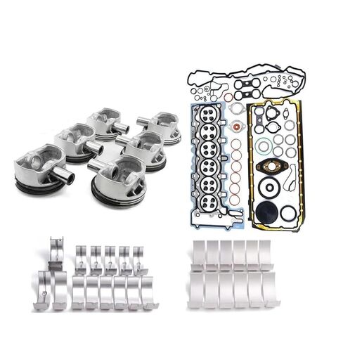 مجموعة إعادة بناء المحرك المكبس 9.7:1 تحمل متوافق مع BMW E60 E90 325i 523i N52B25 in Kuwait