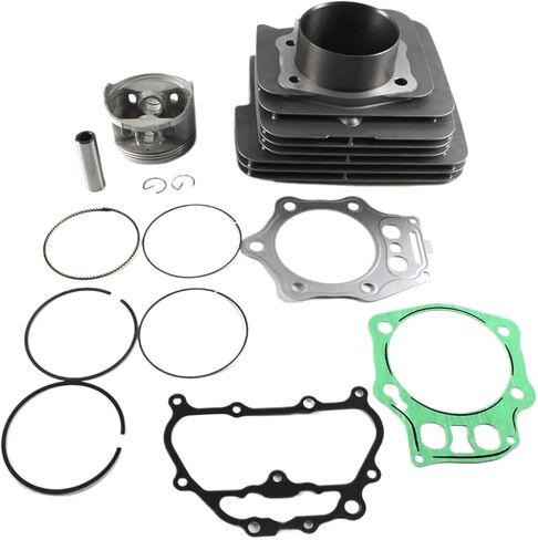 1 Set Cylinder Piston & Ring W/Gaskets Kit Compatible for 2005-2011 Honda TRX500FM Foreman 500 4X4 S Motorcycle Engine Replacement Parts in Kuwait