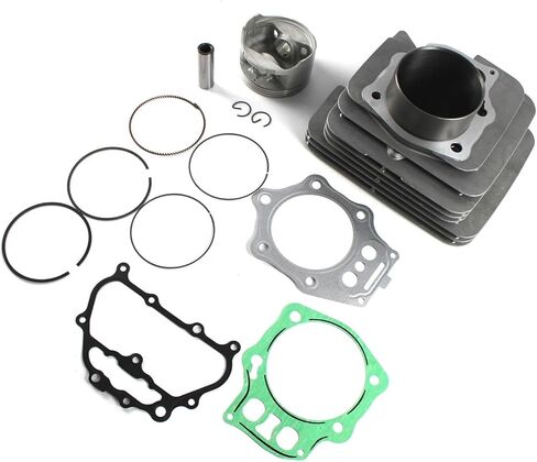 1 Set Cylinder Piston & Ring W/Gaskets Kit Compatible for 2005-2011 Honda TRX500FM Foreman 500 4X4 S Motorcycle Engine Replacement Parts in Kuwait