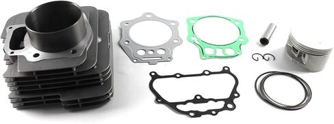 1 Set Cylinder Piston & Ring W/Gaskets Kit Compatible for 2005-2011 Honda TRX500FM Foreman 500 4X4 S Motorcycle Engine Replacement Parts in Kuwait