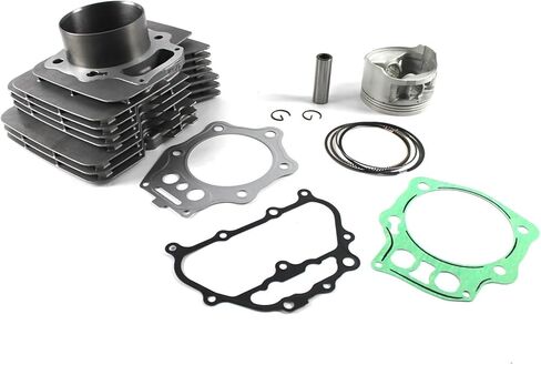 1 Set Cylinder Piston & Ring W/Gaskets Kit Compatible for 2005-2011 Honda TRX500FM Foreman 500 4X4 S Motorcycle Engine Replacement Parts in Kuwait