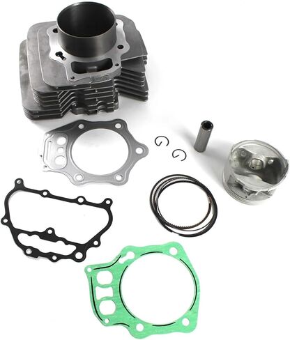 1 Set Cylinder Piston & Ring W/Gaskets Kit Compatible for 2005-2011 Honda TRX500FM Foreman 500 4X4 S Motorcycle Engine Replacement Parts in Kuwait