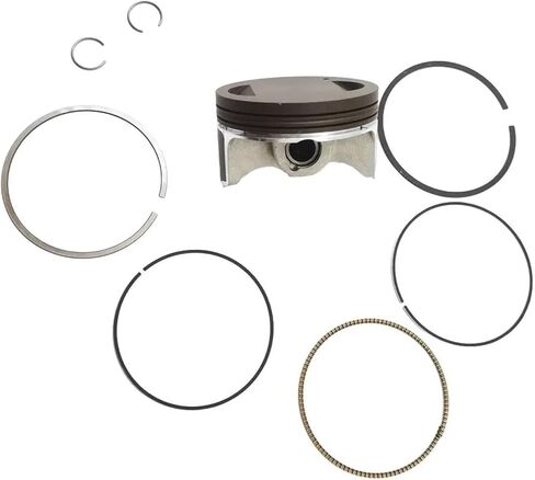 Large Caliber Racing Piston Kit 66MM Suitable Compatible For Zongshen 212cc Engine W190 Update Pit Bike ATV Performance Component(Complete set) in Kuwait