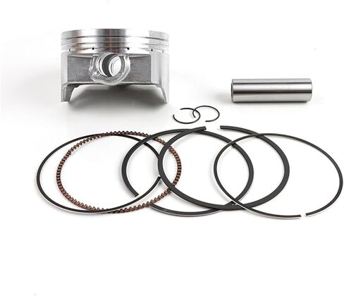 متوافق مع Longxin LONCIN VOGE LX300GY-D 300GY 300 رالي فوج دراجة نارية محرك اسطوانة المكبس مجموعات ربط السيراميك الارضي (أسود) in Kuwait