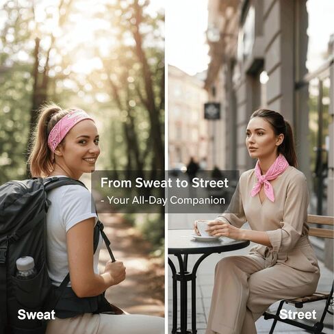 200 عبوة من عصابات الرأس الوردية البيزلي، منديل وشاح من البوليستر لراعي البقر مقاس 22 × 21 بوصة للنساء والرجال والأطفال والحفلات والاستخدام في الهواء الطلق in Kuwait