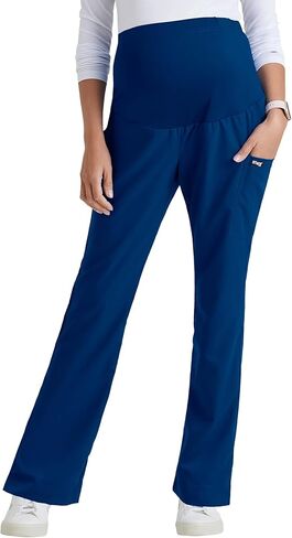 BARCO Grey's Anatomy Scrubs - Lilah Maternity Scrub Pant for Women, Knit Waistband All-Day Comfort Women's Scrub Pant in Saudi Arabia