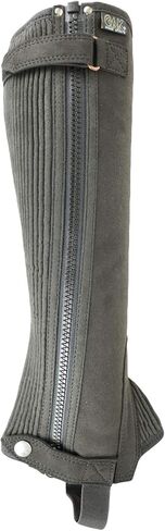 AK Washable Micro Suede Horse Riding Half Chaps, Unisex Equestrian Half Chaps for Adults & Kids, Comfortable & Durable 1032W in Saudi Arabia