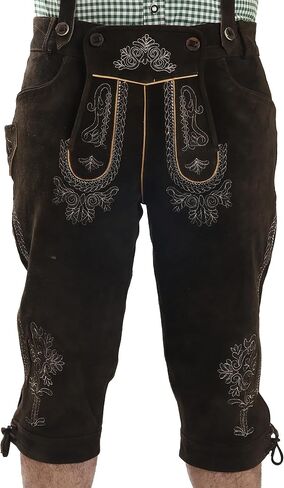 متجر Lederhosen - شورت Lederhosen الألماني طويل للرجال - Bundhosen للرجال - شورت رجالي Lederhosen أصلي in Kuwait
