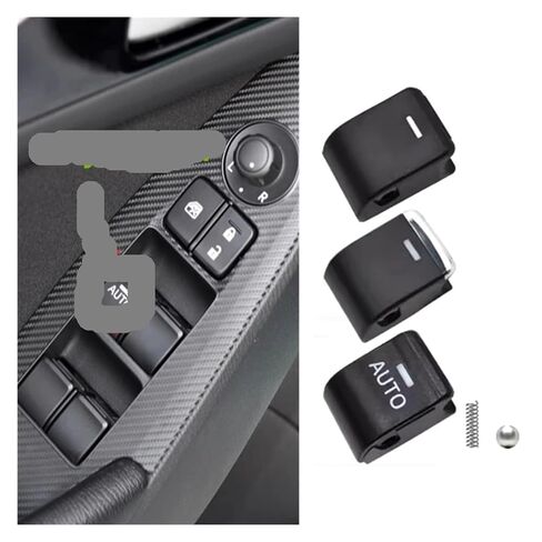 زر التبديل 1 قطعة زر مفتاح النافذة الأمامية اليسرى للسيارة مناسب لمازدا CX5 CX-5 2013-2022 3 Axela 2014-2019 6 Atenza 2014-2022 Universal (1 قطعة لـ Axela 14-19) in Kuwait
