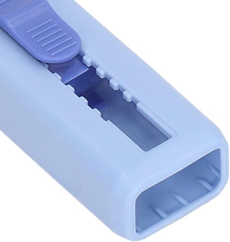 ممحاة قابلة للسحب من كاديمنديوم، ممحاة مرنة قابلة للسحب، ممحاة محمولة مزدوجة الأطراف، محايات قلم رصاص خفيفة الوزن للمدرسة والمكتب (أزرق) in Kuwait