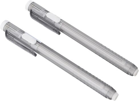 Keenso Retractable Mechanical Eraser Pen and Refills Set EasytoUse Pen Style Erasers for Home Office Activities Quality Plastic Material in Saudi Arabia