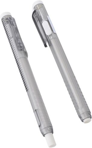 Keenso Retractable Mechanical Eraser Pen and Refills Set EasytoUse Pen Style Erasers for Home Office Activities Quality Plastic Material in Saudi Arabia