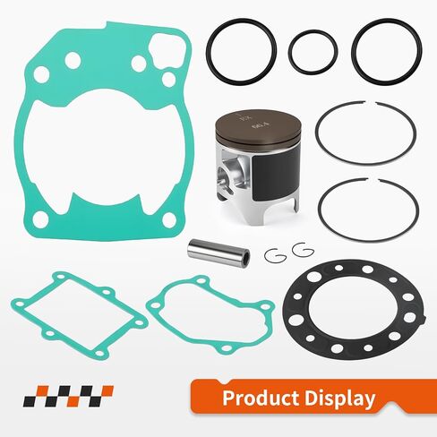 Top End Rubuild Kit STD Born 66.4mm Piston Kit For Honda CR250R 1997-2001 13101-KZ3-B10 in Saudi Arabia