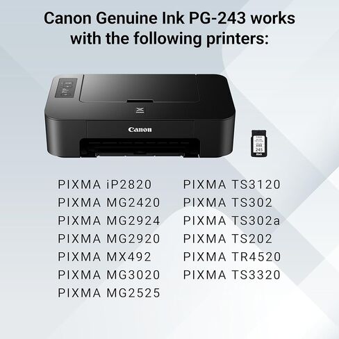 طابعات كانون CL-246 متوافقة مع MG2525، MG3020، TR4520/4522، TS202، TS302، TS3120/3122، TS3320/3322 in Kuwait