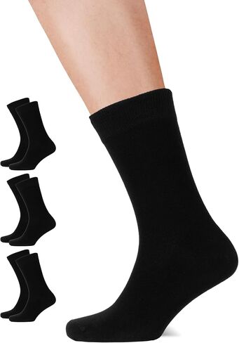 Men's Rayon from Bamboo Dress Socks, Mid-Calf, Seamless, Soft Business Socks | Size 8-12 (3 or 5 Pairs) in Saudi Arabia