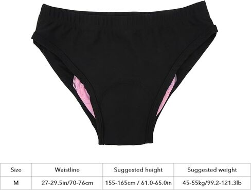 Drfeify Women Cycling Underwear, 3D Padded Bike Shorts with Shock Absorption & Sweat Wicking for Road Mountain Biking Indoor Spinning (Black) in Saudi Arabia