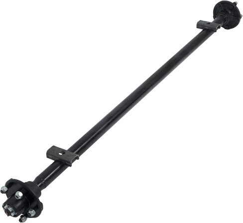 Trailer Axle 2000 lbs Axle Beam 5 Lug Trailer Axle 57 inch Hub Face in Saudi Arabia