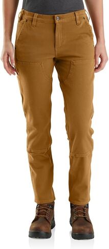 بنطال Carhartt النسائي القوي المرن من نسيج التويل (مقاس كبير) in Saudi Arabia