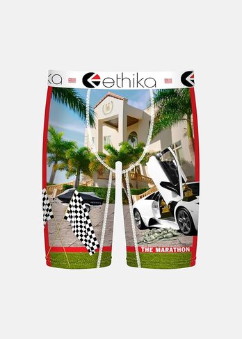 Ethika Boy's Staple Boxer Briefs, Soft 4-Way Stretch, No Ride-Up Fit - TMC - DBL UP in Saudi Arabia