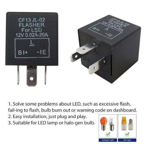 2 حزمة 3-Pin CF13 JL-02 قابل للتعديل LED المتعري التتابع بدوره إشارة الضوء فرط فلاش إصلاح استبدال ل 2015 Ch-evrolet Silverado 1500 LT ممتدة لاقط الكابينة 4 أبواب بواسطة YTXXDEUS in Kuwait