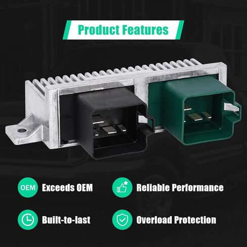 1828565C1 Diesel Glow Plug Relay Glow Plug Control Module Controller Compatible with Ford F250/F350/F450 E350/E450/E550 Super Duty 1999-2010, 6.0L 7.3L 6.4L YC3Z12B533AA DY-876 in Saudi Arabia