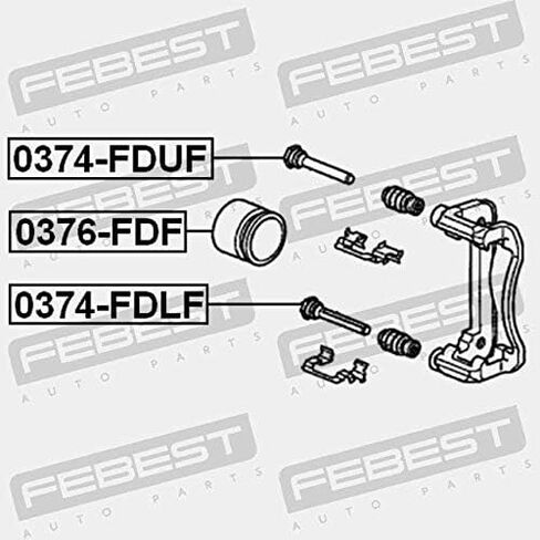 Cylinder Piston (Front) Febest 0376-FDF Oem 45216-S5A-J01 in Saudi Arabia