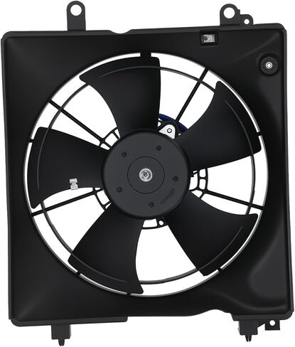 maXpeedingrods Left A/C Condenser Radiator Cooling Fan For Honda Civic 1.5/1.8/2.4L 2012-2015, 19015R1AA01 HO3115158 HO3115158Q in Saudi Arabia