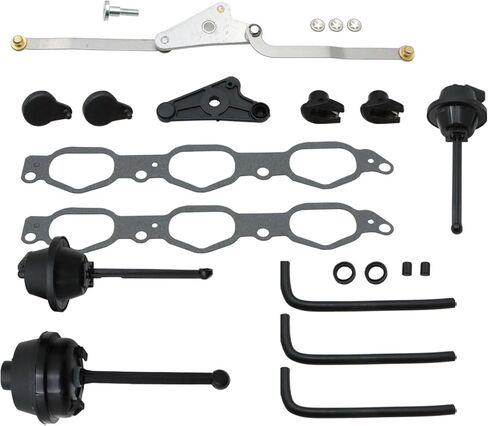 SecosAutoparts Intake Manifold Air Flap Runner&metal Arms Bearing Repair Kit Compatible with Mercedes Benz C300 C350 GLK350 R350 SLK350 2006-2011# 2721402001 2721402201 2721402101 in Saudi Arabia