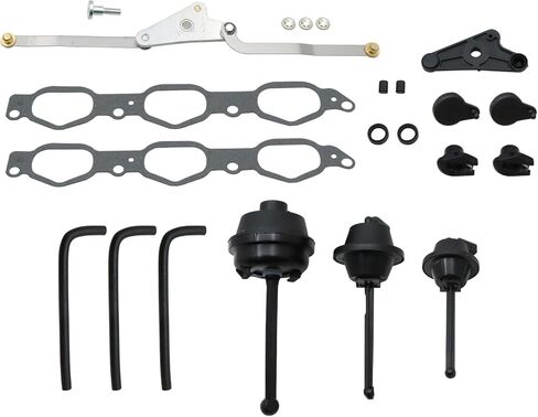 SecosAutoparts Intake Manifold Air Flap Runner&metal Arms Bearing Repair Kit Compatible with Mercedes Benz C300 C350 GLK350 R350 SLK350 2006-2011# 2721402001 2721402201 2721402101 in Saudi Arabia