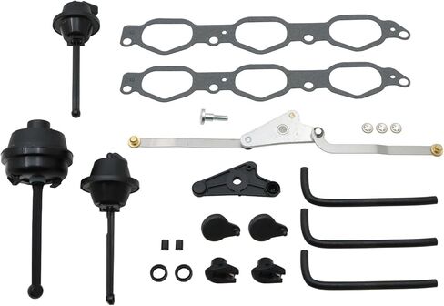 SecosAutoparts Intake Manifold Air Flap Runner&metal Arms Bearing Repair Kit Compatible with Mercedes Benz C300 C350 GLK350 R350 SLK350 2006-2011# 2721402001 2721402201 2721402101 in Saudi Arabia