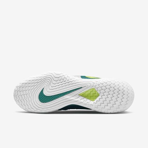 حذاء NikeCourt Zoom Vapor Cage 4 Rafa للرجال للملاعب الصلبة (شجرة التنوب الساطعة/أسود/أبيض/أخضر ذري) مقاس 10 in Kuwait
