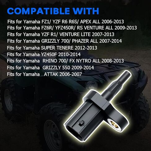 8FP-85886-00-00 مستشعر درجة حرارة الهواء يستبدل Yamaha Grizzly 550 700 YFZ450R R1 R6 in Kuwait