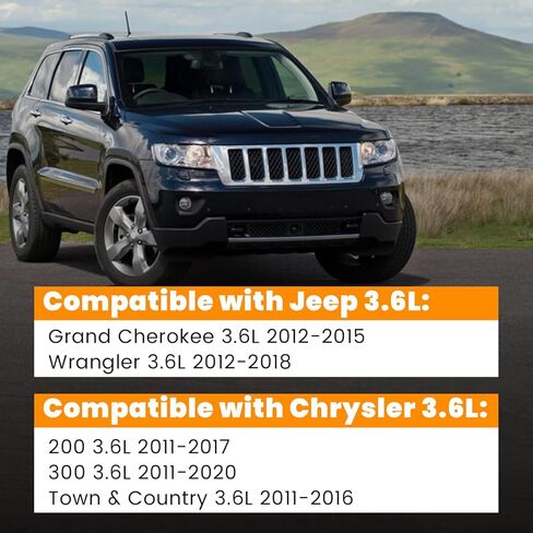 3.6L Crankshaft Bearings Kit Compatible with Jeep Wrangler Grand Cherokee 2012-2018, Fit for Chrysler 200 300 2011-2020, Fit for Dodge Ram 1500 ProMaster Challenger Charger 2011-2021 in Saudi Arabia