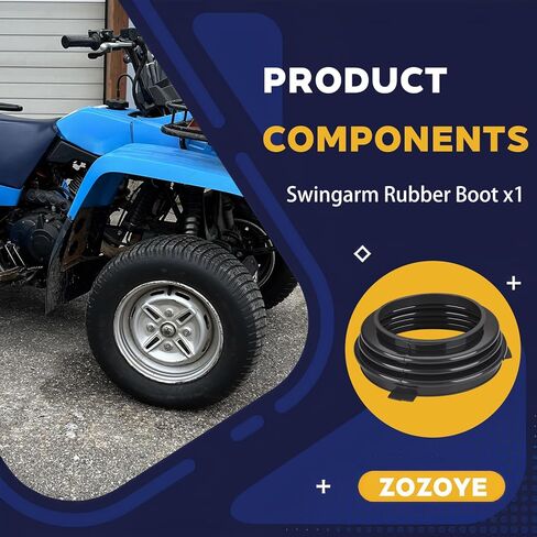 حذاء مطاطي Swingarm لياماها ولفيرين الدب الكبير أشيب كودياك 350 400 600 1995-2006 4KB-22189-00-00 in Kuwait