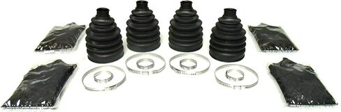 CV Boot Kits for Yamaha Grizzly 550 700 2009-2015, Outer, Front & Rear, Set of 4, Abrasion Resistant, Heavy Duty, Thicker Gauge, Enhanced Rigidity, Quality Grease, Complete Kit, ATVPC in Saudi Arabia