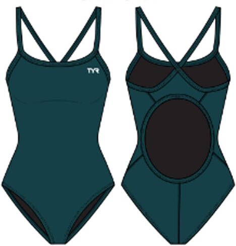 TYR Girls Solid Diamondback Swim Suit in Saudi Arabia