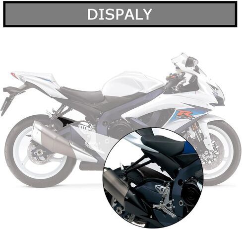 حاجز خلفي من الطين لإطارات GSXR600 750 K6 K8 2006-2010 مطلي بألياف الكربون in Kuwait