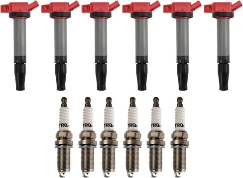 TRQ Ignition Kit Red Compatible with 2016-2020 Lexus GS350 2017-2018 GS450h 2017-2021 IS300 IS350 2018-2021 LC500h LS500h RC300 RC350 2018 RX350 RX450hL 2017-2019 Toyota Highlander 2016-2021 Tacoma in Saudi Arabia