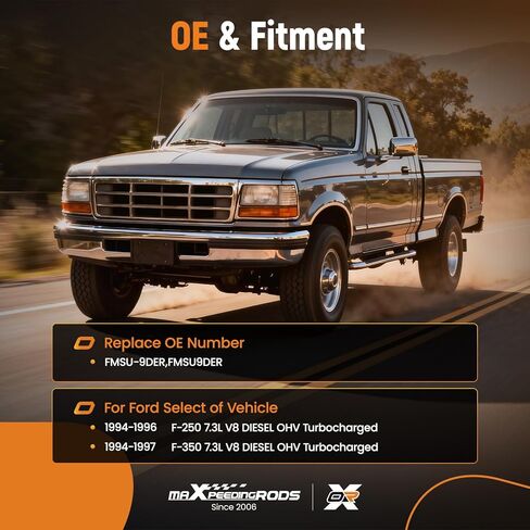 وحدة إرسال الخزان الخلفي لاقط الديزل من maxpeedingrods لفورد F-250 7.3L 1994-1996، لفورد F-350 7.3L 1994-1997، يحل محل FMSU-9DER in Kuwait