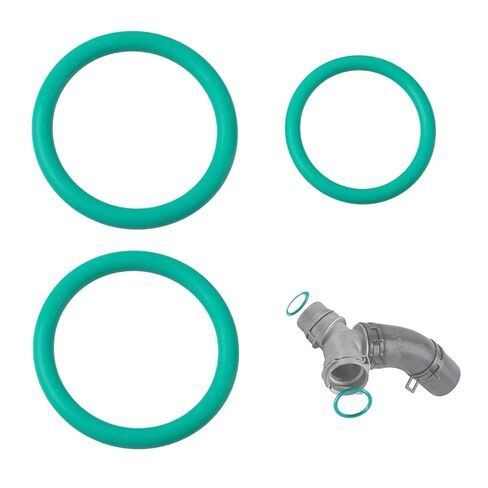 طقم حلقة على شكل حرف O لخرطوم التبريد وخرطوم المبرد 926-168 متوافق مع Ford F-150 3.5L 3.7L 5.0L، لـ 2011-2018 Mustang وLincoln Navigator يناسب DR3Z-8566-A، BC3Z-8590-F إصلاح تسرب خرطوم المبرد in Kuwait