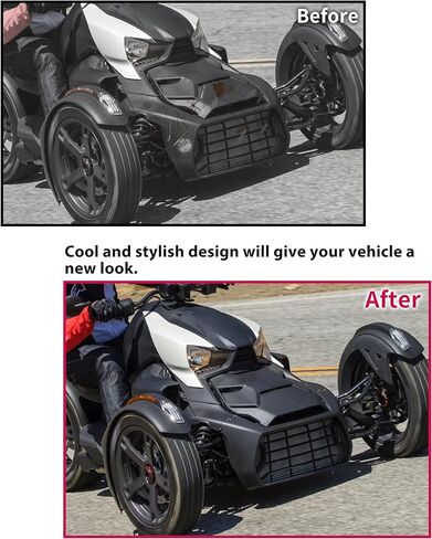 واجهة أمامية لـ Can-Am Ryker، مجموعة حماية أمامية من الصدمات السوداء لـ Can Am Ryker 600 900 Sport & Ryker Rally Edition جميع ملحقات الموديلات، استبدل #705010722 in Saudi Arabia