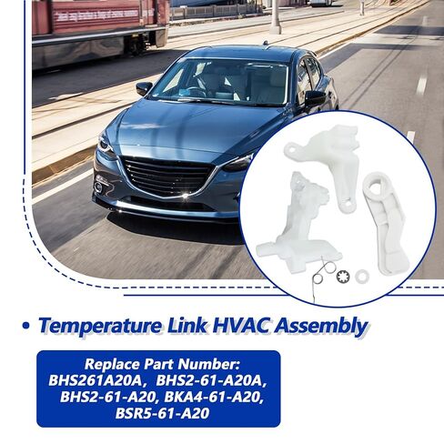 BHS261A20A Temperature Link HVAC Assembly Fit for Mazda 3 2014 2015 2016 2017 2018 Replace BHS2-61-A20A in Saudi Arabia