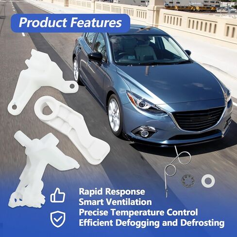 BHS261A20A Temperature Link HVAC Assembly Fit for Mazda 3 2014 2015 2016 2017 2018 Replace BHS2-61-A20A in Saudi Arabia